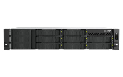 QNAP TS-H1073BXEU-RP-8G NAS System 8 + 2-BAY NVMe SSD SATA NAS Redundante Power Supply — image 1