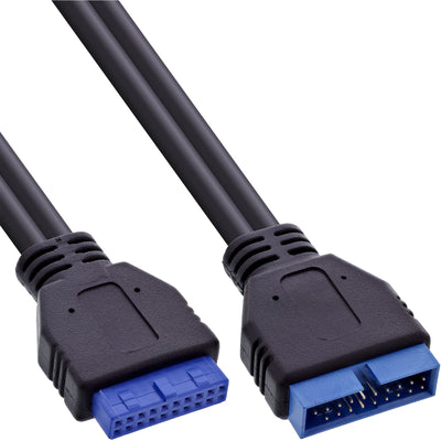 Inline Cable Motherboard USB 3.0 Head Internal Male a Female 0,35M — image 1