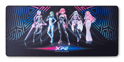 Mouse Pad Gaming Xpg Frontline XL Xtreme Saga 02 900MM X 400MM Black — image 1