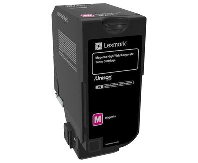 Lexmark Genuine Toner High Yield Magenta Lccp, Lexmark CS725DE, CS725DTE — image 1