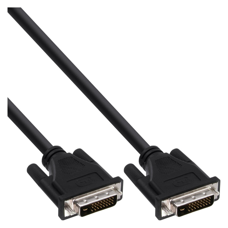 Inline Cable DVI-d 24 + 1 Dual Link Male a Male 5M