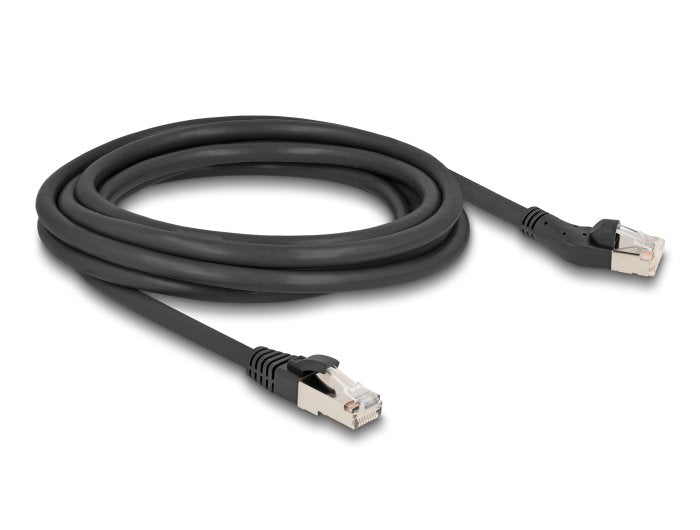 Delock RJ45 Network Cable CAT.8.1 S/FTP Male 45° Nach Links Angular