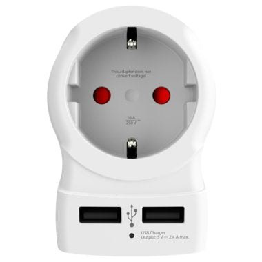 Skross Adapter Europeo a Reino Unido USB 1500280 — image 1