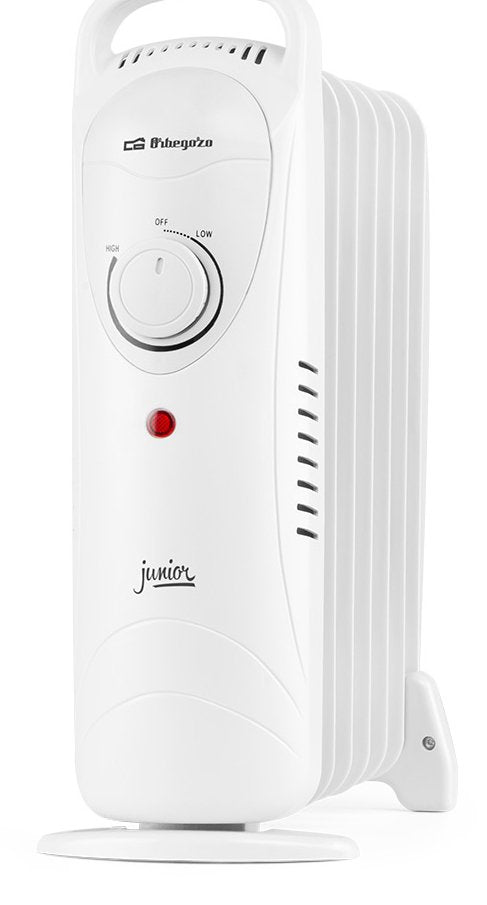 Orbegozo Ro 1220 Radiator Oil Junior Compacto - Power 1200W - Thermostat Adjustable - Protection Contra