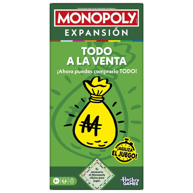 Hasbro Expansión Monopoly Todo a Venta