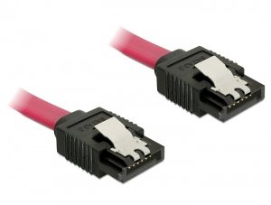Delock 82675 Cable SATA 0,2M Red