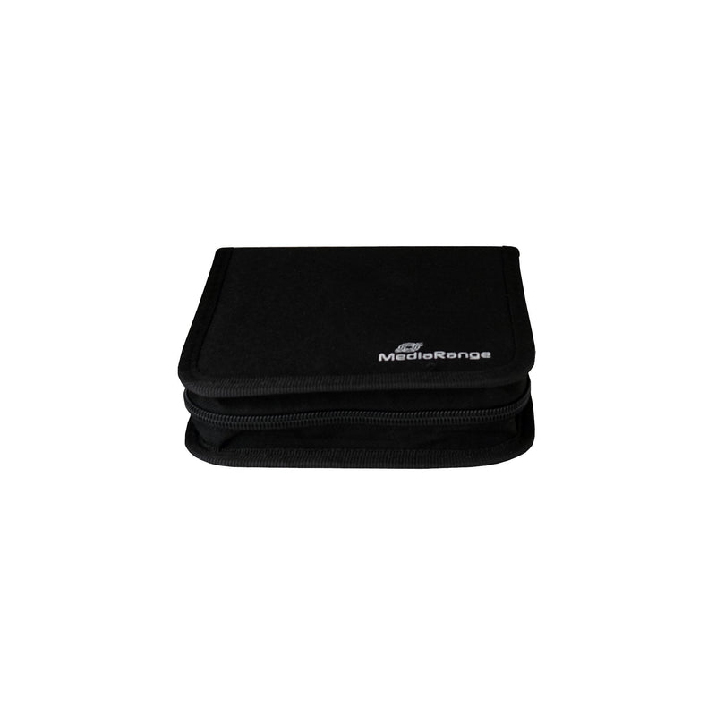 Mediarange BOX50 Case For Drives Ópticos Case Cartera 24 Drives Black