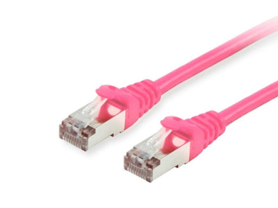 Latiguillo Apantallado S/FTP Categoria 6 Libre Halogenos 2M Colour Pink — image 1