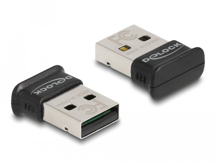 Delock Adapter USB Bluetooth 5.0 Clase 1 Design Micro 100 Metres