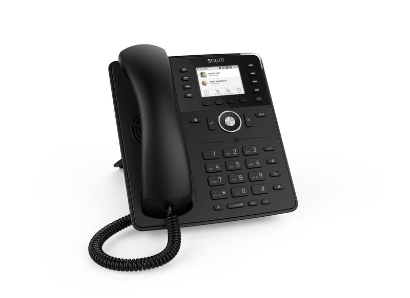 Snom D735 Phone IP Black Headphone Wireless And With Cable TFT