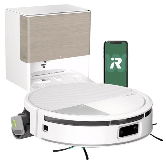 Irobot Robot Vacuum Cleaner Roomba Max. 705 Combo + Estación Charging Autowash, Blanco
