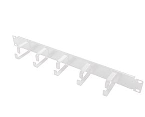 Logilink Panel Gestión Cables Nwsz 19 1U, With 5 Stands Steel Grey