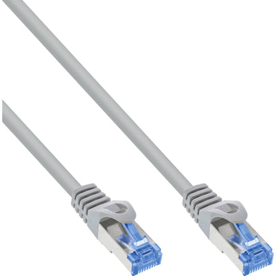 Inline® Patch Cable CAT.6A, S/FTP, Tpe Flexible, Grey 0.25M — image 1