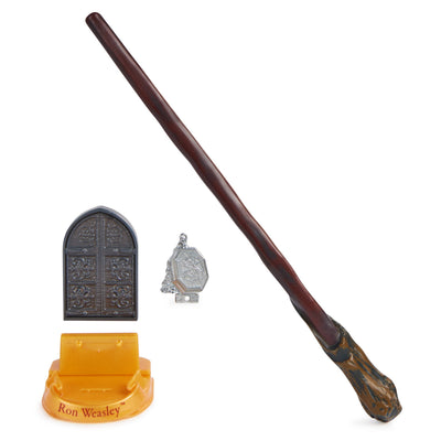 Spin Master Wizarding World Harry Potter - Auténtico Set Of Rol With Varita Ron Weasley With Stand Hogwarts 60 — image 1