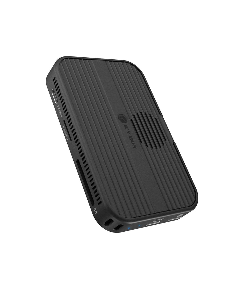 Icy Box 7IN1 Docking Station With M.2 NVMe And SATA SSD SATA