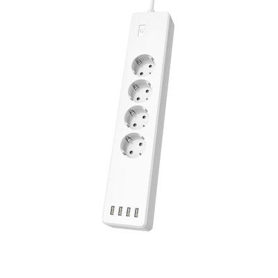 Hama Power Strip Smart Wi-Fi With 4 Plugs And 4 USB Plug Múltiple Without Hub/Gateway, With Usb, 4 Plugs With  — image 1
