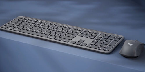 Logitech 920-012508 Keyboard Mouse Included Office RF Wireless + Bluetooth QWERTY Internacional Ee.uu. Graphit — image 1