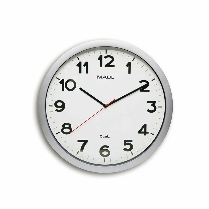 Maul Watch Wall Maulstep Ø 40CM, Watch Cuarzo With Ajuste Automatic Tiempo, Optima Salón, Bedroom Kitchen Es