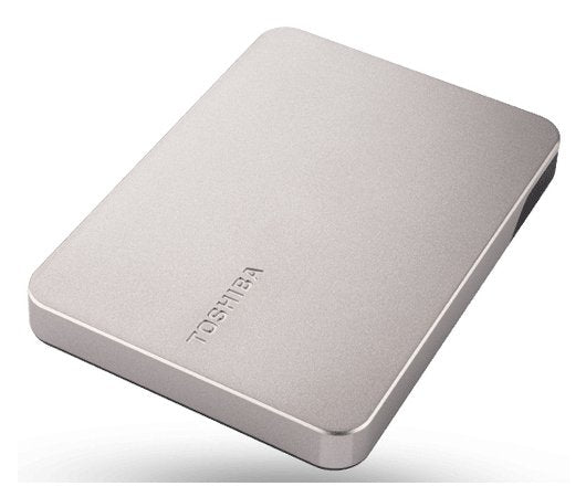 Toshiba HDD 1TB Extern 2 5'' Silver 6 4CM USB 3.2 GEN1 Canvio Flex