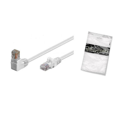 Shiverpeaks Network Cable CAT.6 S/FTP Pimf Winkel-recto White 3M — image 1