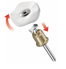 Dremel Drive Pulido Textil 423S, Ø 25MM 2615S423JA