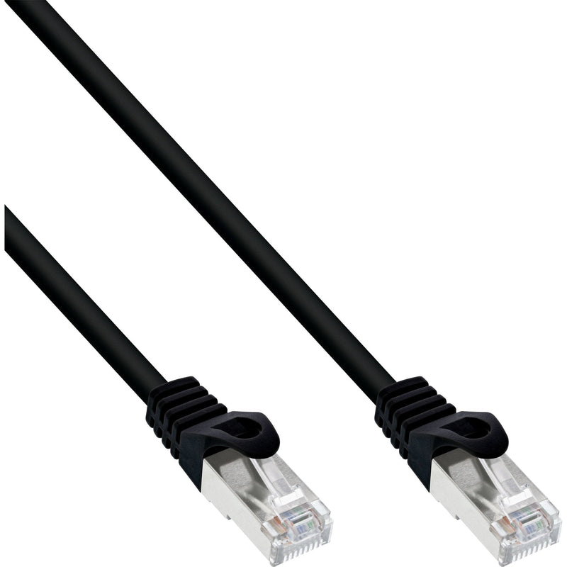 Inline 30 Pieces Bulk-pack Patch Cable Sf/UTP, CAT.5E, Black 3M