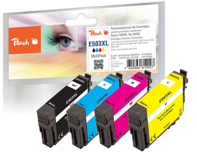Peach Cartridge Epson T09R6 NR.503XL Multipack Remanufactured