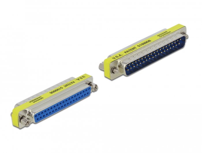 Delock D-sub 37 Pin Adapter Connector Male a Female - Portschoner