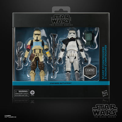 Blister 2 Figuras Scarif Stormtrooper & Magma Stormtrooper Battlefront Star Wars 15CM — image 1