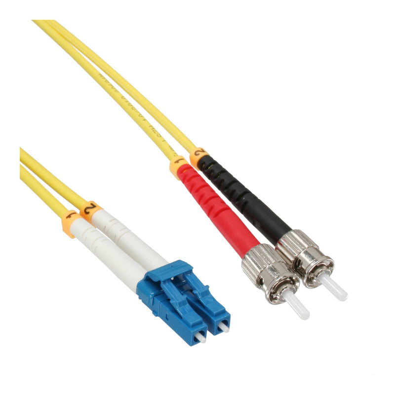 Inline Cable Duplex Fibre Optic Lc/St 9/125?M OS2 2M