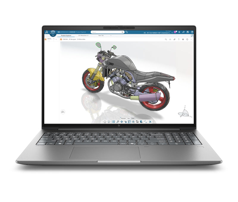 HP Laptop Workstation DQ0D8ET Copilot + PC Intel Core Ultra 7 356H 16 Wuxga 32GB 1TB NVIDIA Rtx Pro 1000 Black
