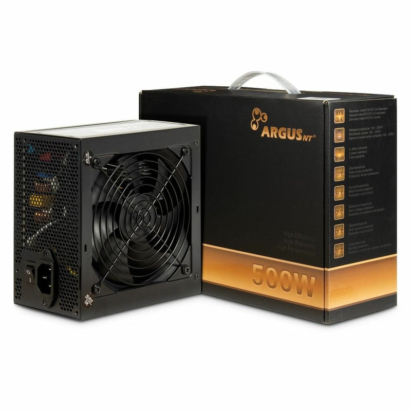Power Supply Inter-tech 500W Argus BPS-500 Fan 1X120MM Retail