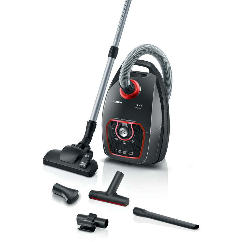 Siemens Aspiradora VSZ7XTRM 5 L Cilíndrica Secar 750W Bag Polvo