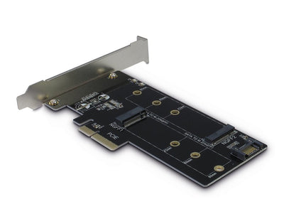 Card Adaptadora Inter-tech PCIE KT015 PCIEX4- M.2 + Sata- M.2 — image 1