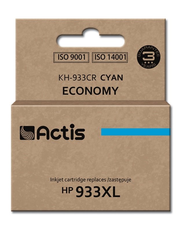 Actis Ink KH-933CR (reemplazo HP 933XL CN054AE - Standard - 13ML - Cyan)