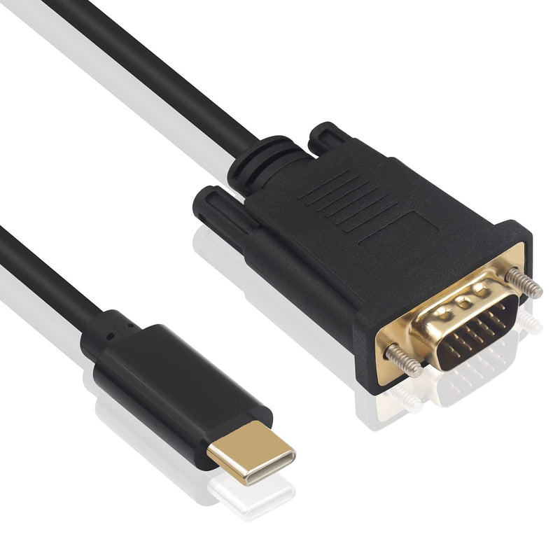 Ewent Cable Conversión USB-C / VGA, 1,8M
