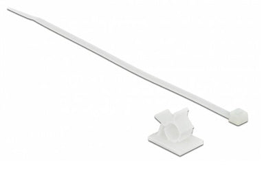 Delock 18877 Presilla Nylon White 10 Pieces — image 1