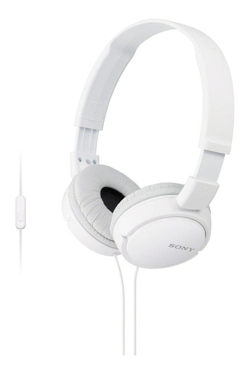 Sony Headphones MDRZX110APW With Microphone Jack 3.5 White — image 1