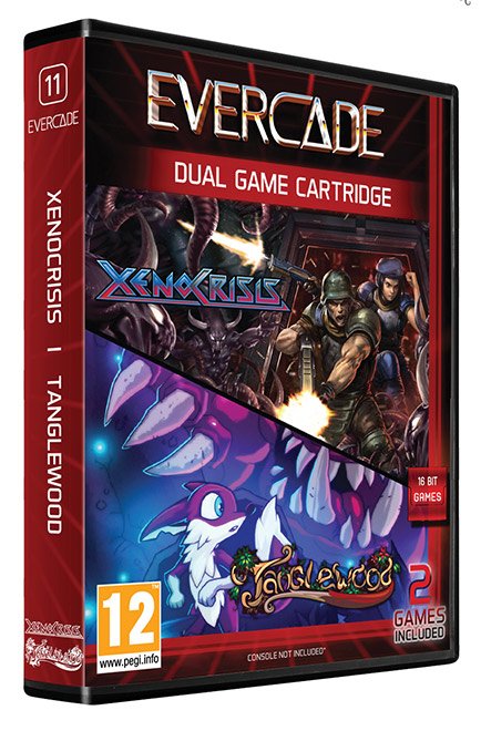 Blaze Evercade Xeno Crisis & Tanglewood Dual Game Plurilingü And