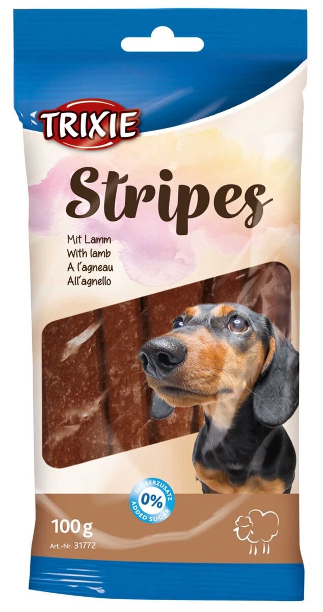 Tiras Perro With Cordero 10 Units / 100G