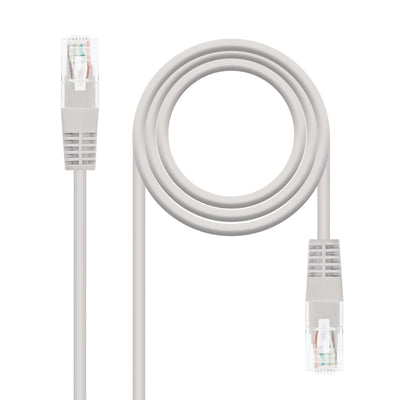 Nanocable Network Cable RJ45 Lszh CAT.6 UTP AWG24 7M - Grey — image 1