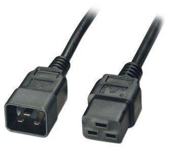 Bachmann Cable Power IEC320 C19-C20 16A 250V Connection IEC Black 0,5M