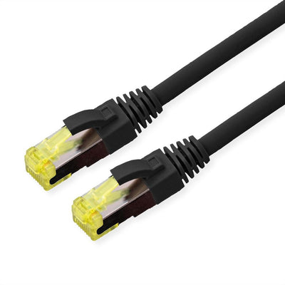 Roline Outdoor Network Cable CAT.6A (class Ea) S FTP (pimf), Hilo Trenzado, Lsoh, Black 1M — image 1
