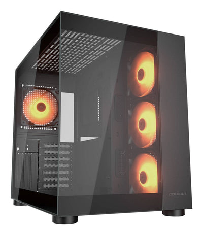 Cougar PC Case Midi-tower FV150 Argb, Black — image 1