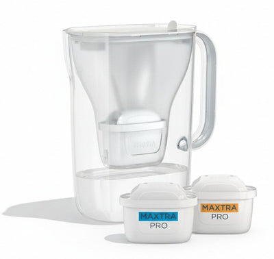 Brita Style Essential Filter Water Jarra 2,4 L Transparent White — image 1