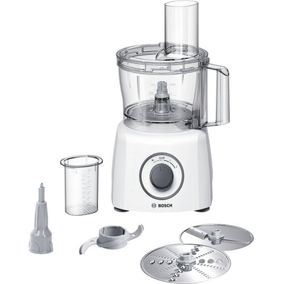 Bosch Processor Alimentos MCM3110W, 800W, Capacity Bol: 2,3 L, 2 Ajustes Speed White Grey — image 1