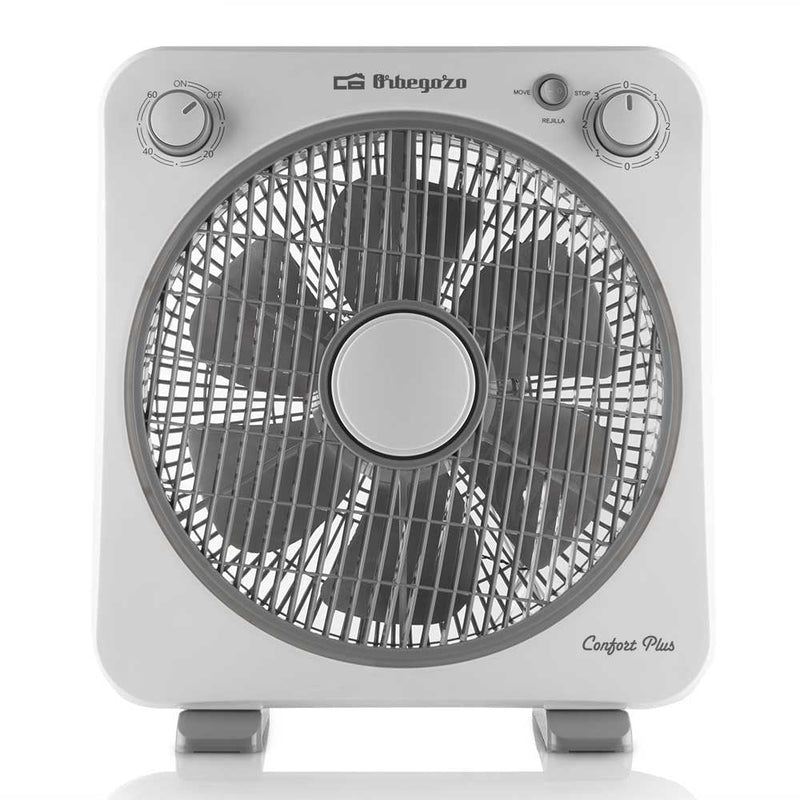 Orbegozo Fan Floor Box Fan Bf 0138 40W 6 Aspas 30CM 3 Velocidades