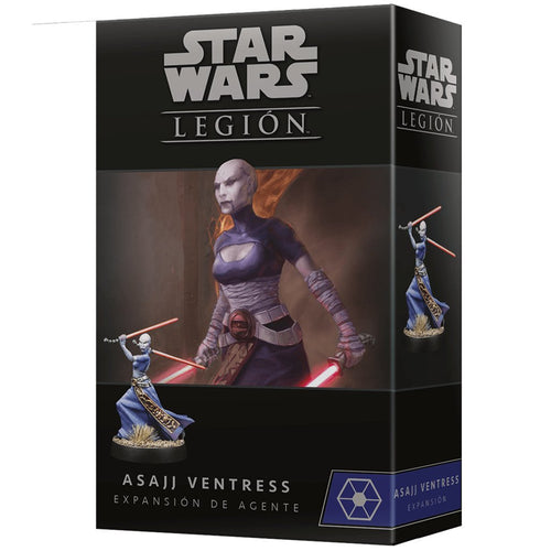 Set Of Desk Star Wars Legion Asajj Ventress Edad Recomendada 14 Years — image 1