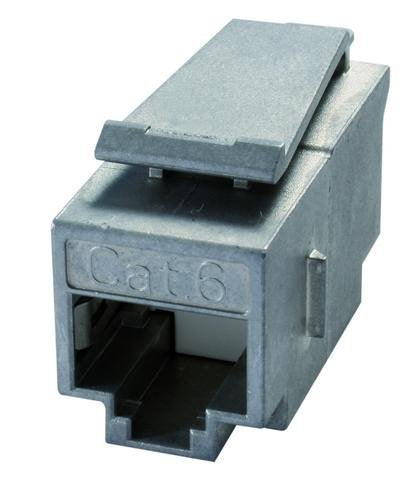 Telegärtner Acoplamiento Amj K CAT.6A, RJ45 (ff), Paquete 4, Pu 4 Pieces