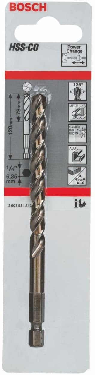 Bosch Professional Hss-co, Ø 7,15MM X 120MM Sierras Perforadoras 2608584843 — image 1